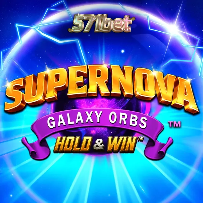 Interface do slot Supernova Galaxy Orbs com orbes coletores